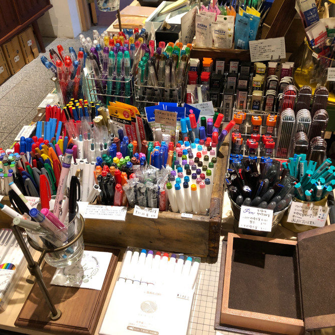 文房具コーナー