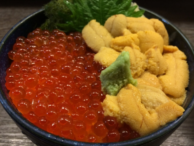 うにイクラ丼