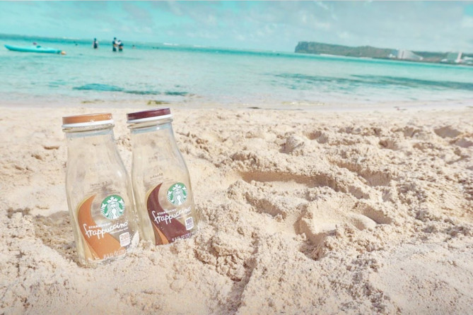 フラペチーノ空き瓶 