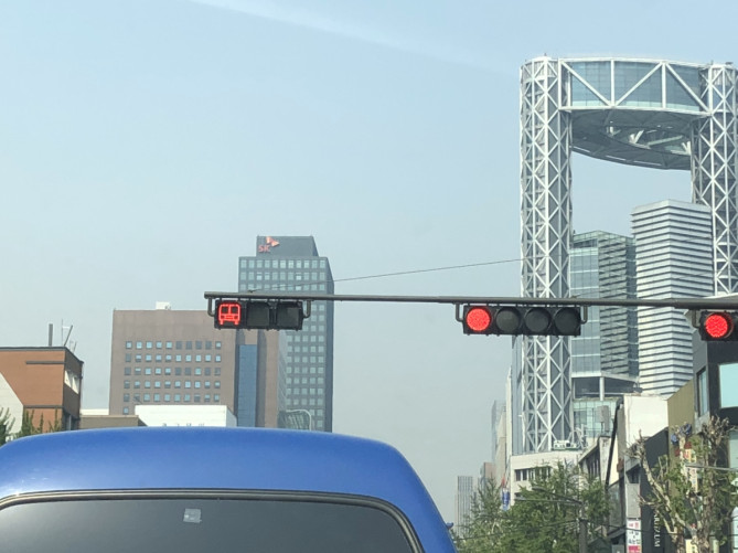 韓国の交通風景
