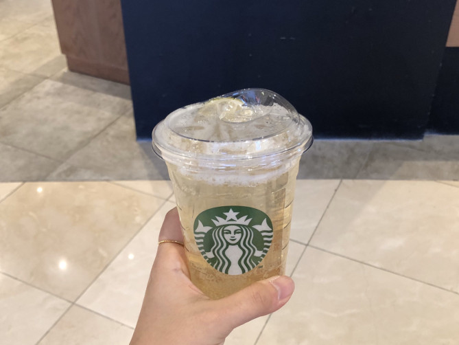 韓国スタバのクールライムフィジオ