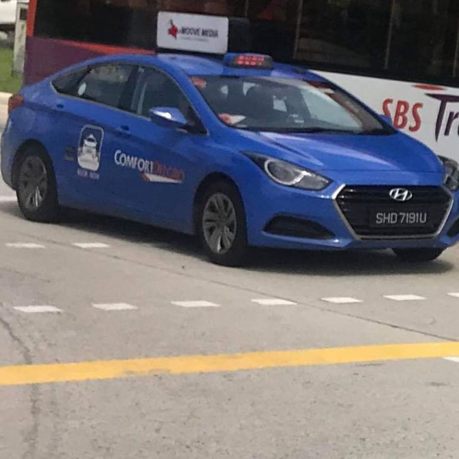 シンガポールのタクシー