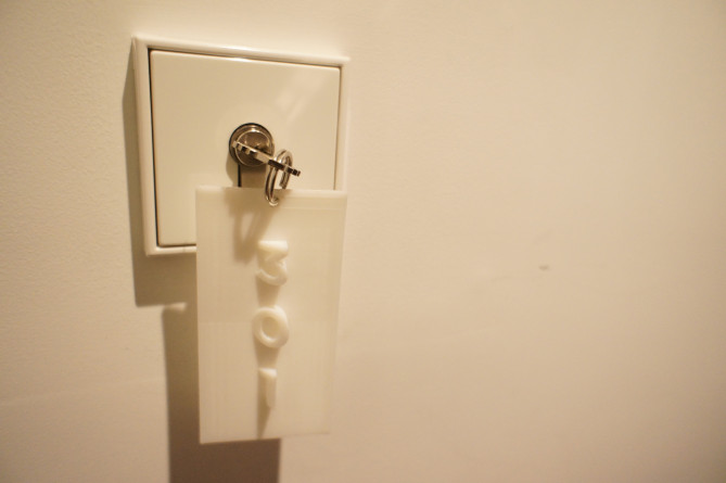 SMALL HOUSE BIG DOORの客室キー