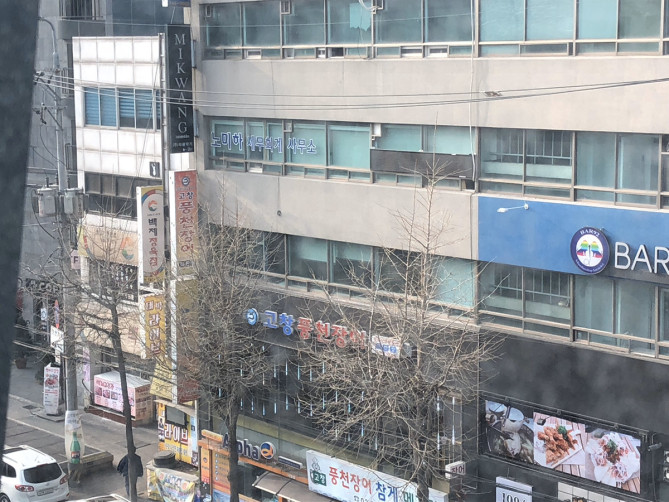 MAKERS HOTELの客室から見える風景