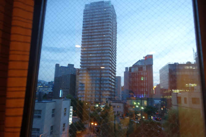 部屋からの景色