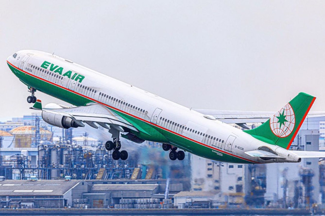 エバー航空の飛行機