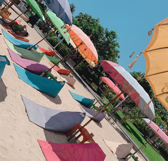 バリ島のビーチ