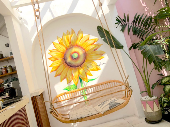 ブランコのフォトスポット