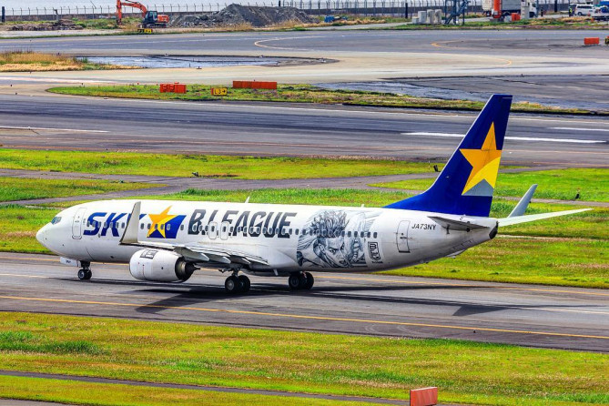 スカイマークの飛行機