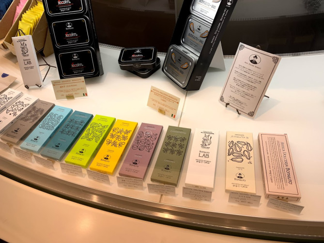 渋谷スクランブルスクエアのショップ「c7h8n4o2(チョコガカリ)」