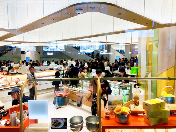 渋谷スクランブルスクエアのスイーツ売り場