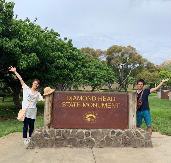 ダイヤモンドヘッド到着