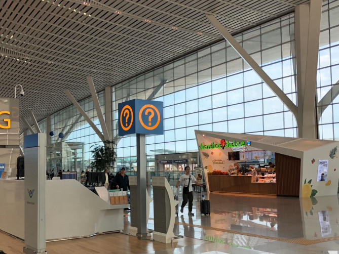 仁川空港の様子