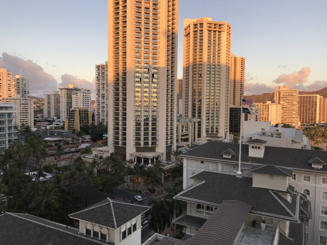 ハイアットリージェンシーのビル・オリジナル画像