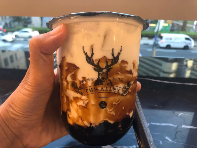 The Alleyのクレームブリュレタピオカティー