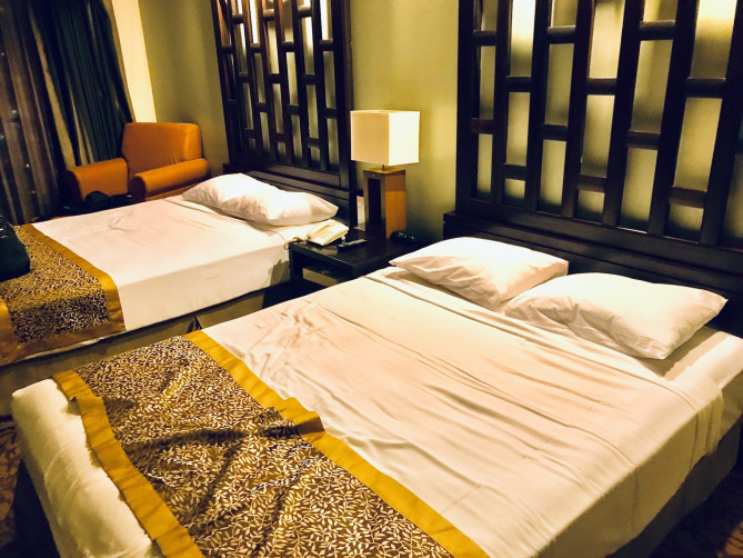 ベイビューホテルグアムの部屋 