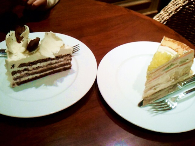 HARBSのケーキ