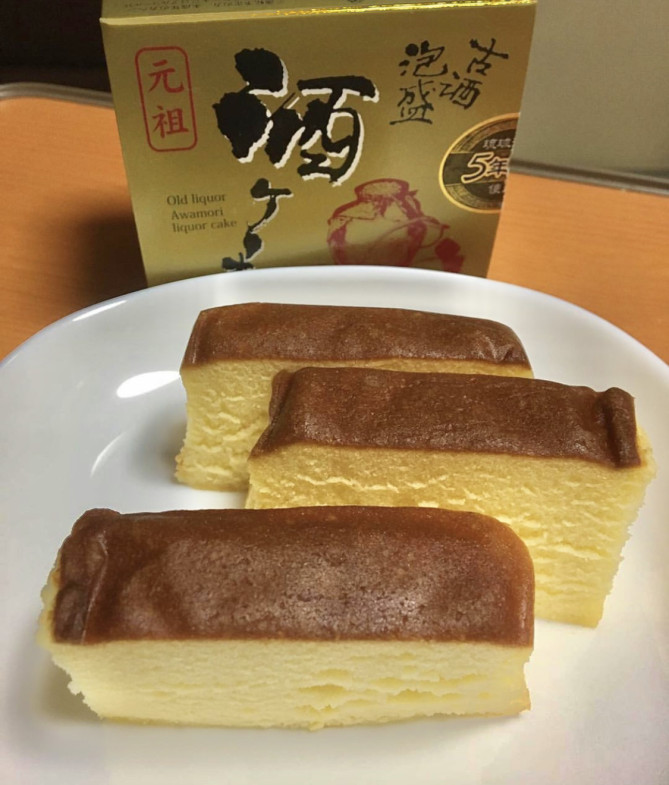 古酒泡盛酒ケーキ