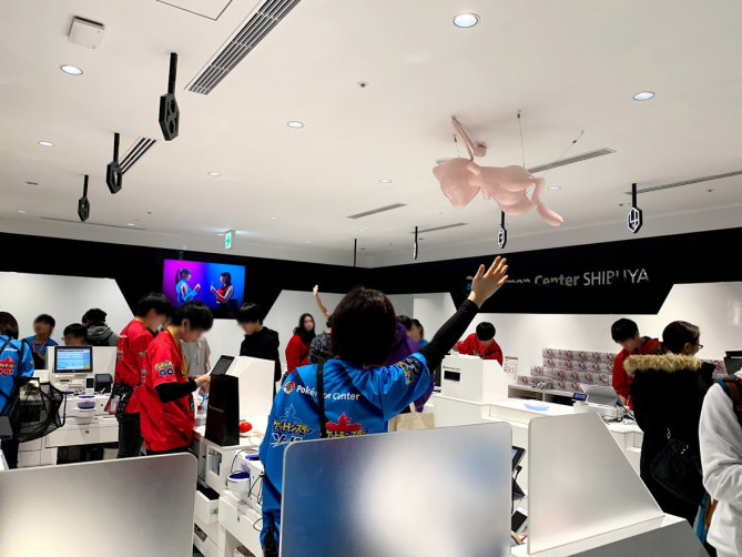 渋谷パルコのポケモンセンターシブヤの会計フロア