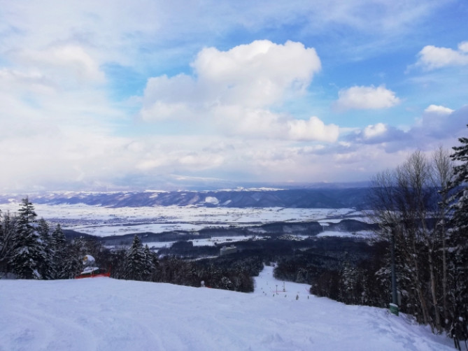 富良野スキー場のコース