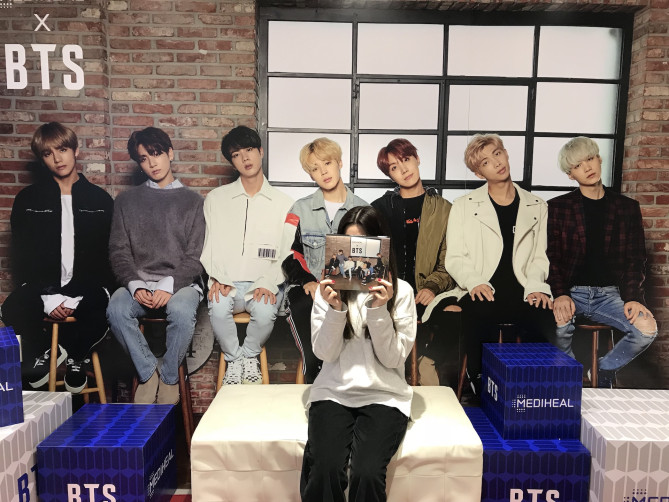 BTSとコラボしたパック