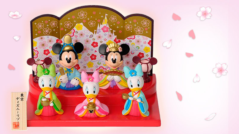 デズニーの本当に可愛いひな人形です。　19800円です。 disney-hinamatsuri-goods-