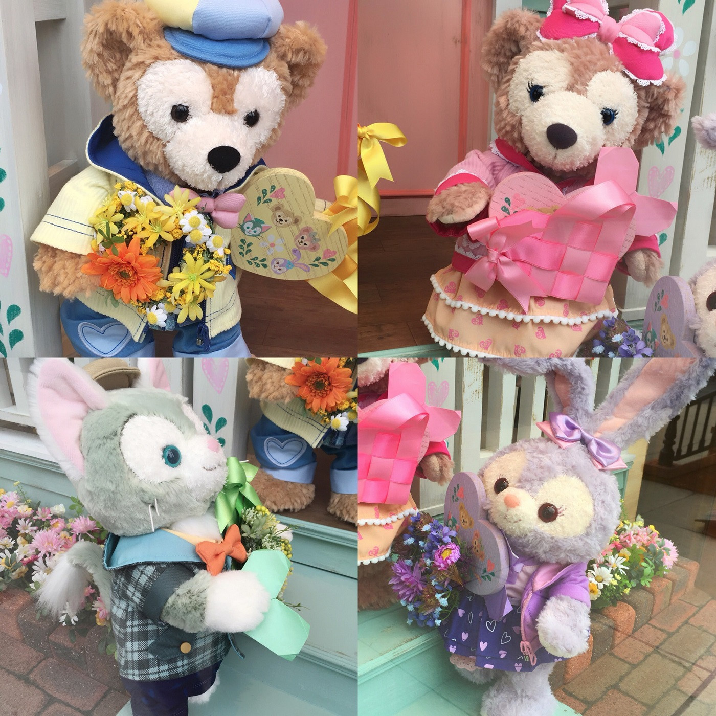 ダッフィー＆フレンズ全ぬいぐるみ！シェリーメイ、ジェラトーニ